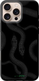 TPU чехол Змеи для Apple iPhone 16 Pro Max - 5473b-3706 изображение 