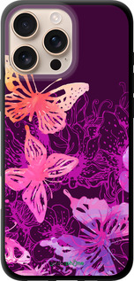 TPU чехол Метелики v2 для Apple iPhone 16 Pro Max - 5475b-3706 изображение 