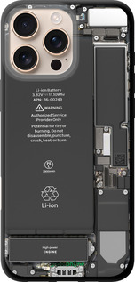 TPU чехол Детали смартфона для Apple iPhone 16 Pro Max - 5487b-3706 изображение 