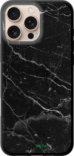 TPU чехол Чорний мармур v2 для Apple iPhone 16 Pro Max - 5568b-3706 изображение 