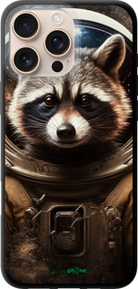 TPU чехол Raccoon austronaut для Apple iPhone 16 Pro Max - 5581b-3706 изображение 