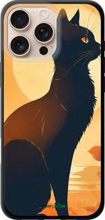 TPU чехол Черная кошка v2 для Apple iPhone 16 Pro Max - 5830b-3706 изображение 