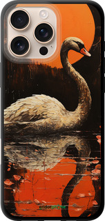 TPU чехол Лебідь для Apple iPhone 16 Pro Max - 5964b-3706 изображение 
