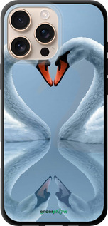 TPU чехол Лебеди для Apple iPhone 16 Pro Max - 6007b-3706 изображение 