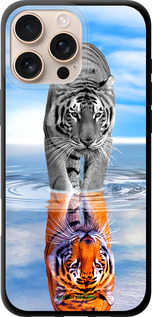 TPU чехол Тигр для Apple iPhone 16 Pro Max - 6016b-3706 изображение 