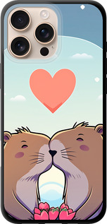 TPU чехол Капібара кохання для Apple iPhone 16 Pro Max - 6027b-3706 изображение 