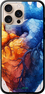TPU чехол Арт-серце для Apple iPhone 16 Pro Max - 6034b-3706 изображение 