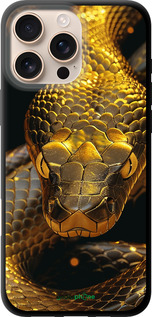 TPU чехол Golden snake для Apple iPhone 16 Pro Max - 6072b-3706 изображение 