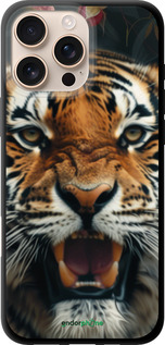 TPU чехол Тигрова велич для Apple iPhone 16 Pro Max - 6080b-3706 изображение 