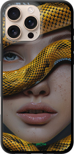 TPU чехол Объятия змеи для Apple iPhone 16 Pro Max - 6081b-3706 изображение 