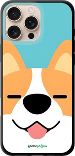 TPU чехол Корги для Apple iPhone 16 Pro Max - 6280b-3706 изображение 