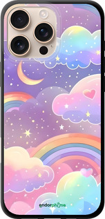 TPU чехол Облака и радуга для Apple iPhone 16 Pro Max - 6312b-3706 изображение 