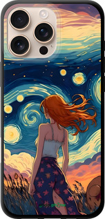 TPU чехол Дівчина Арт для Apple iPhone 16 Pro Max - 6325b-3706 изображение 