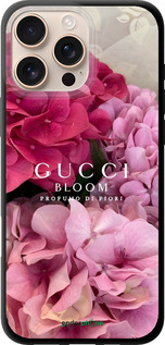 TPU чехол Гучи для Apple iPhone 16 Pro Max - 6341b-3706 изображение 