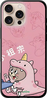 TPU чехол Том и джерри 2 для Apple iPhone 16 Pro Max - 6359b-3706 изображение 