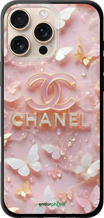TPU чехол Шанель для Apple iPhone 16 Pro Max - 6366b-3706 изображение 