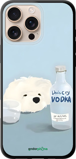 TPU чехол Пес водка для Apple iPhone 16 Pro Max - 6368b-3706 изображение 