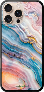 TPU чехол Мрамор красивый для Apple iPhone 16 Pro Max - 6376b-3706 изображение 