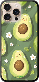 TPU чехол Авокадо для Apple iPhone 16 Pro Max - 6380b-3706 изображение 