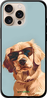 TPU чехол Пес в очках для Apple iPhone 16 Pro Max - 6381b-3706 изображение 