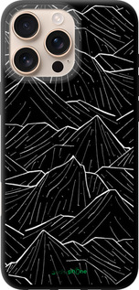 TPU чехол Із зображенням Темних гір для Apple iPhone 16 Pro Max - 6489b-3706 изображение 