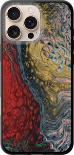 TPU чехол С изображением абстрактной живописи для Apple iPhone 16 Pro Max - 6530b-3706 изображение 