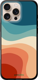 TPU чехол У стилі ретро з хвилями для Apple iPhone 16 Pro Max - 6531b-3706 изображение 
