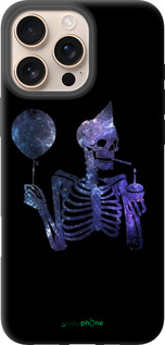 TPU чехол Скелетное искусство для Apple iPhone 16 Pro Max - 6536b-3706 изображение 