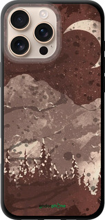 TPU чехол С изображением лунного пейзажа в ночном лесу для Apple iPhone 16 Pro Max - 6546b-3706 изображение 