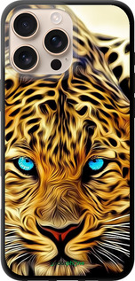 TPU чехол Леопард для Apple iPhone 16 Pro Max - 6611b-3706 изображение 
