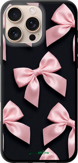 TPU чехол Coquette Ribbons Dark Coquette для Apple iPhone 16 Pro Max - 6767b-3706 изображение 