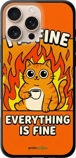 TPU чехол Funny Cat для Apple iPhone 16 Pro Max - 6786b-3706 изображение 