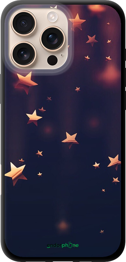 TPU чехол Падающие звезды для Apple iPhone 16 Pro Max - 3974b-3706 изображение 