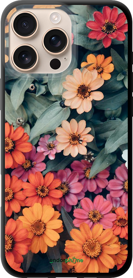 TPU чехол Beauty flowers для Apple iPhone 16 Pro Max - 4050b-3706 изображение 