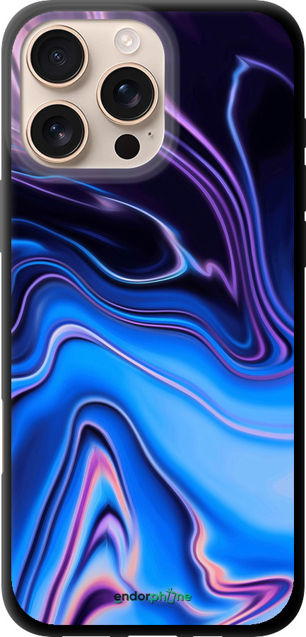 TPU чехол Узор воды для Apple iPhone 16 Pro Max - 4491b-3706 изображение 