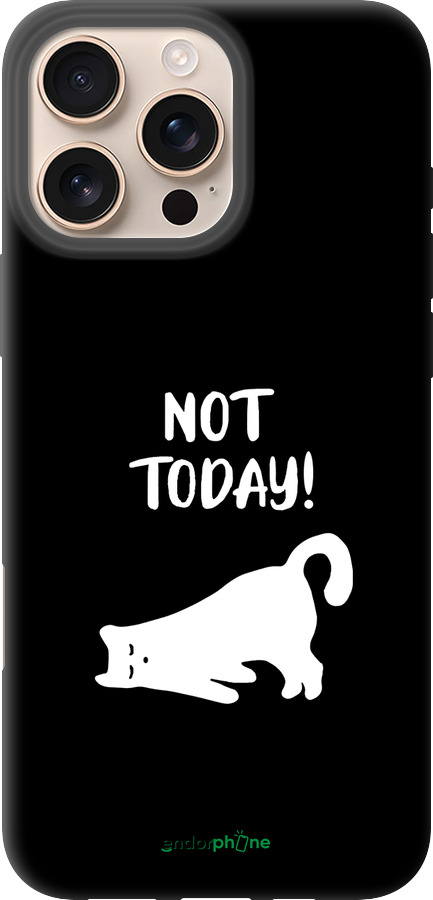 TPU чехол Втомлений кіт для Apple iPhone 16 Pro Max - 4535b-3706 изображение 