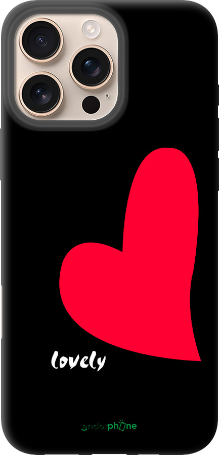 TPU чехол Lovely для Apple iPhone 16 Pro Max - 4580b-3706 изображение 