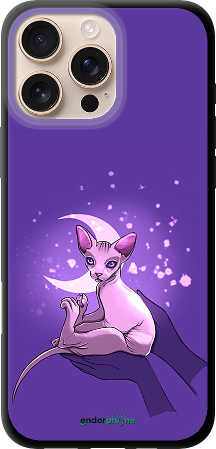 TPU чехол Кіт2 для Apple iPhone 16 Pro Max - 4676b-3706 изображение 
