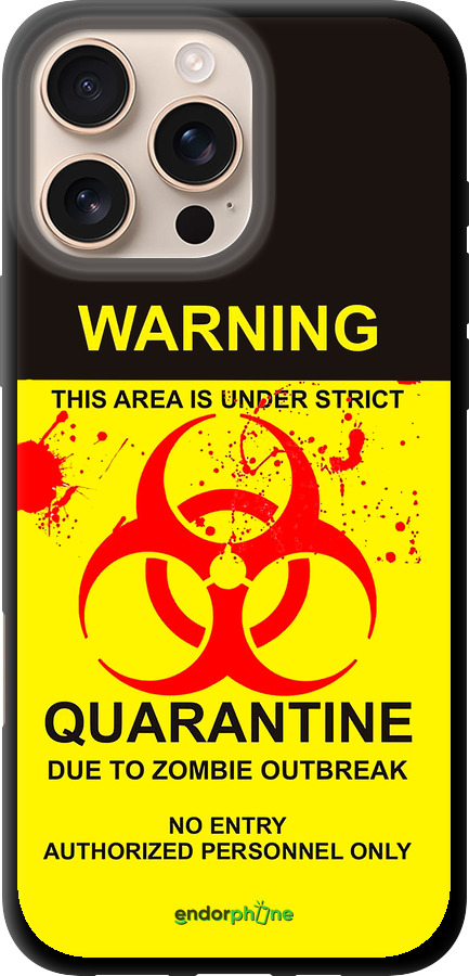 TPU чехол Biohazard  9 для Apple iPhone 16 Pro Max - 4825b-3706 изображение 