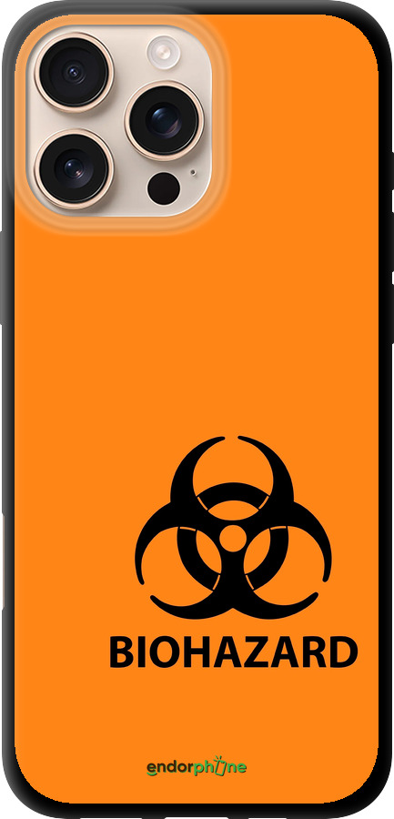 TPU чехол biohazard 33 для Apple iPhone 16 Pro Max - 4851b-3706 изображение 