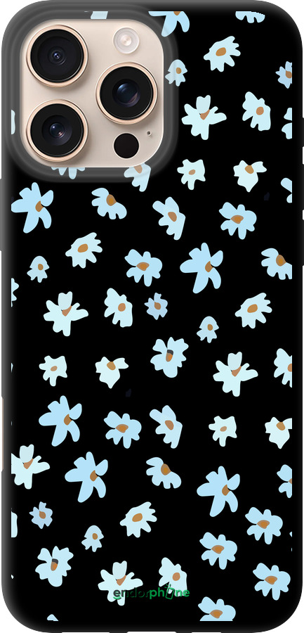 TPU чехол Квітковий для Apple iPhone 16 Pro Max - 4900b-3706 изображение 
