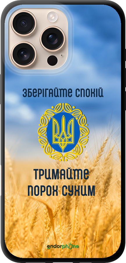 TPU чехол Спокойствие v2 для Apple iPhone 16 Pro Max - 5211b-3706 изображение 