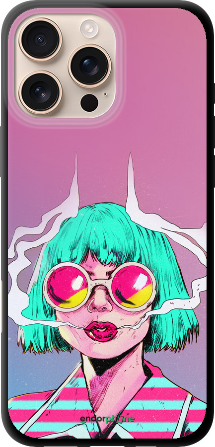 TPU чехол Поп арт дівчина для Apple iPhone 16 Pro Max - 5378b-3706 изображение 