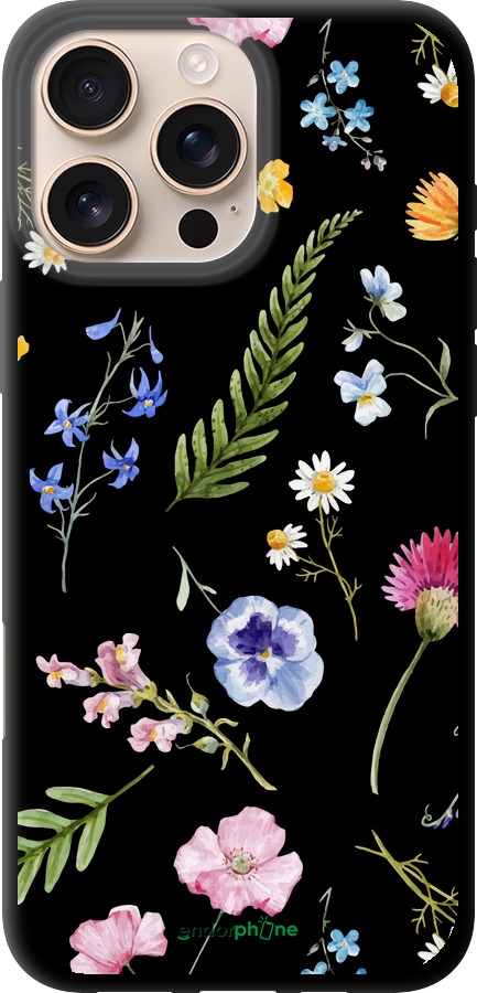 TPU чехол Цветочный фон v2 для Apple iPhone 16 Pro Max - 5472b-3706 изображение 
