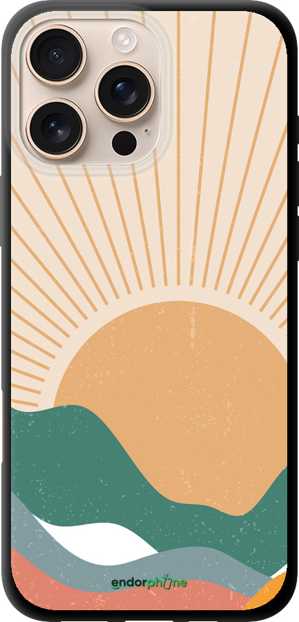 TPU чехол Горы и солнце v2 для Apple iPhone 16 Pro Max - 5488b-3706 изображение 