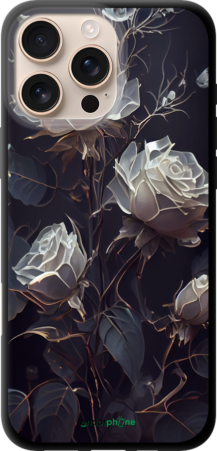 TPU чехол Розы 2 для Apple iPhone 16 Pro Max - 5550b-3706 изображение 