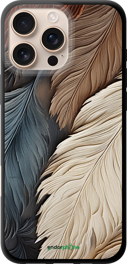 TPU чехол Листья в стиле бохо для Apple iPhone 16 Pro Max - 5643b-3706 изображение 