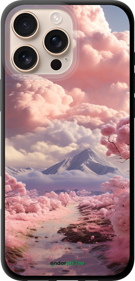 TPU чехол Розовые облака для Apple iPhone 16 Pro Max - 5660b-3706 изображение 