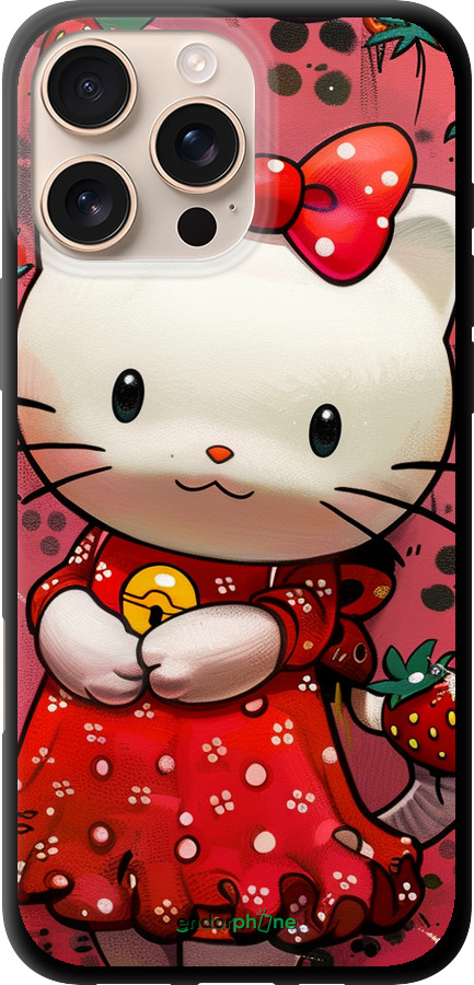 TPU чехол hello kitty1 для Apple iPhone 16 Pro Max - 6036b-3706 изображение 