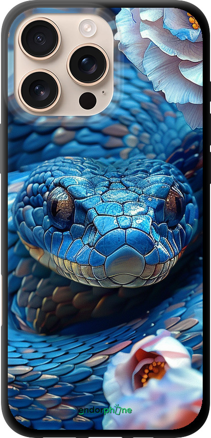 TPU чехол Blue Snake для Apple iPhone 16 Pro Max - 6079b-3706 изображение 